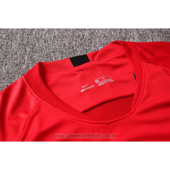 Chandal del Paris Saint-Germain Manga Corta 2019-2020 Rojo